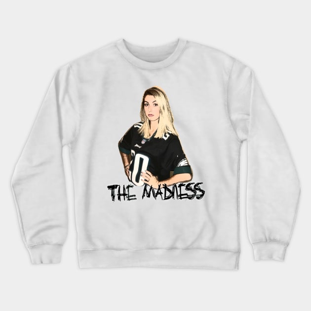 Jessi Towne | The Madness Podcast Crewneck Sweatshirt by Philly Focus, LLC